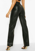 Load image into Gallery viewer, *VAMPED CUSTOMer OPTION ONLY* Wide Leg Faux Leather Pants from Bohoo
