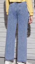 Load image into Gallery viewer, *VAMPED CUSTOMer OPTION ONLY* Girls High Waist Ripped Straight Leg Jeans from Shein
